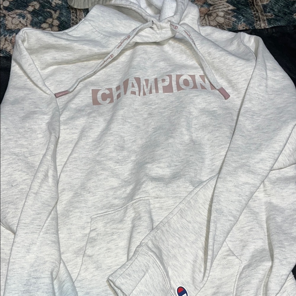 Champion Cream Hoodie